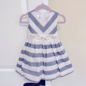 Bonnie Baby Striped Dress